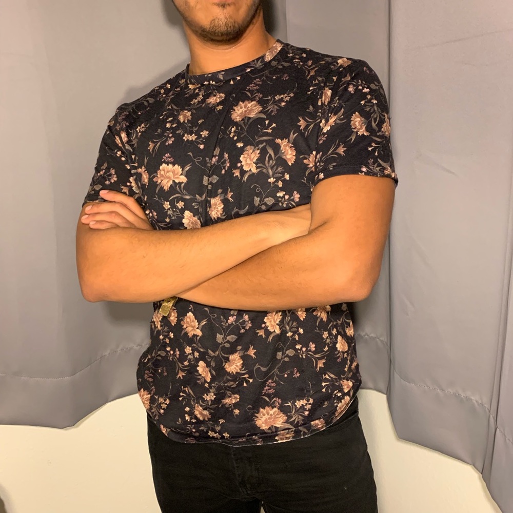 Floral Pattern Shirt
